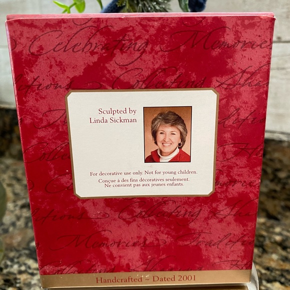 🆕🎄 Hallmark Keepsake “Daughter 2001”  handcrafted collectible ornament. Retired - Picture 2 of 3